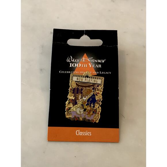 Now Playing Beauty and the Beast Disney Trading Pin - Picture 1 of 3